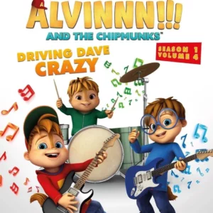 Alvin & The Chipmunks: Driving Dave Crazy Janice Karman 2017 DVD Top-quality