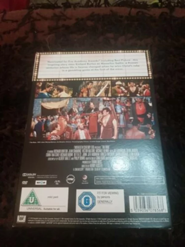 The Robe Richard Burton 2016 DVD Top-quality Free UK shipping