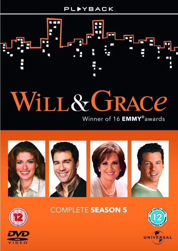 Will &Grace Season 5 Debra Messing 2011 DVD Top-quality Free UK shipping