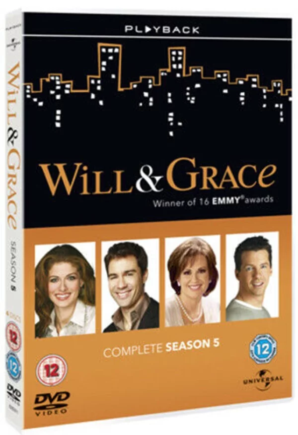 Will &Grace Season 5 Debra Messing 2011 DVD Top-quality Free UK shipping
