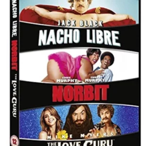 Nacho Libre / Norbit / The Love Guru Mike Myers 2009 DVD Top-quality