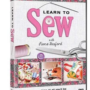 Learn To Sew Fiona Hesford 2014 DVD Top-quality Free UK shipping