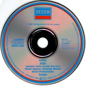Aida Highlights Giuseppe Verdi CD Top-quality Free UK shipping