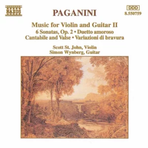 Paganini: Music for Violin and Guitar, Vol.2 Various 1993 CD Top-quality