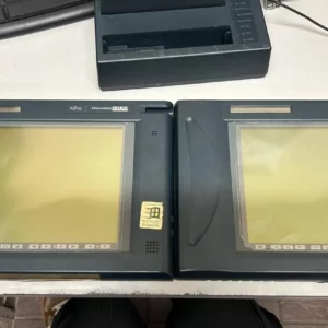 2 FUJITSU STYLISTIC 1200 FMW2540F HANDHELD COMPUTERS DIGITAL ANTIQUE + CHARGER