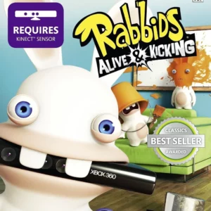 Rabbids: Alive and Kicking Microsoft Xbox 360 2011 Top-quality Free UK shipping