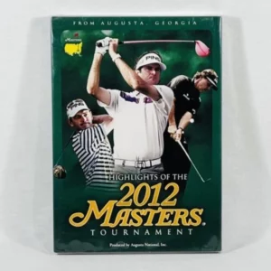 Highlights of the 2012 Augusta Masters Tournament 2012 DVD Top-quality