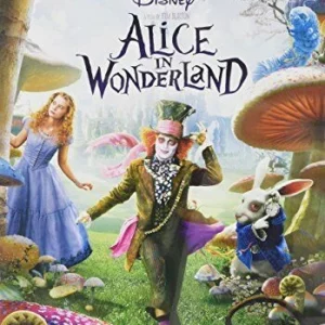 Alice in Wonderland Johnny Depp DVD Top-quality Free UK shipping