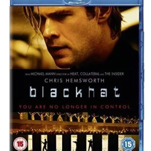 BLACKHAT Chris Hemsworth 2015 Blu-ray Top-quality Free UK shipping