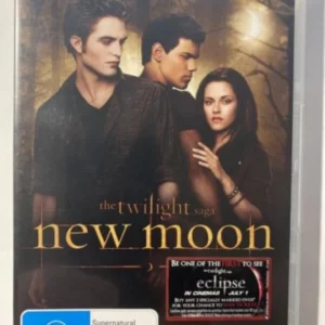 The Twilight Saga - New Moon Kristen Stewart 2010 DVD Top-quality