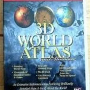 3D World Atlas PC 2004 New Top-quality Free UK shipping