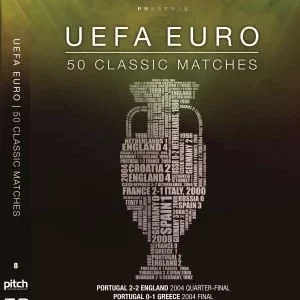 UEFA Euro 50 Classic Matches Vol. 8 Matches 36-40 2012 DVD Top-quality