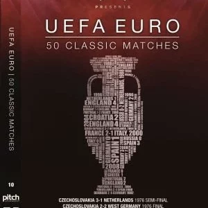 UEFA Euro 50 Classic Matches Vol. 10 Mat 2012 DVD Top-quality Free UK shipping