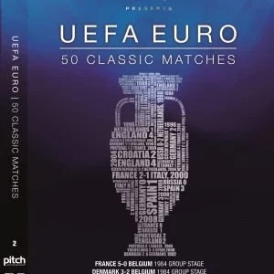 UEFA Euro 50 Classic Matches Vol. 2 Matches 6-10 2012 DVD Top-quality