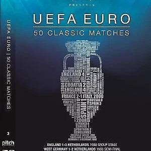 UEFA Euro 50 Classic Matches Vol. 3 Matches 11-15 2012 DVD Top-quality