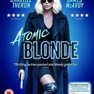 Atomic Blonde Charlize Theron 2017 New DVD Top-quality Free UK shipping