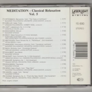 Meditation: Handel & Dvorak 5