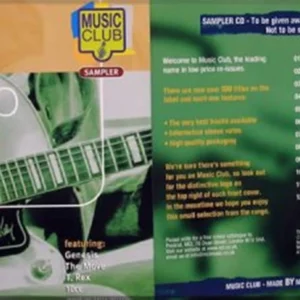 Music Club Rock & Pop Sampler