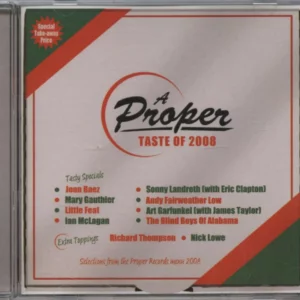 Proper Taste Of 2008