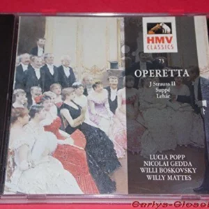 OPERETTA J. Straus II, Suppe, Lehar