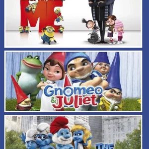 Gnomeo & Juliet / The Smurfs / Despicable Me