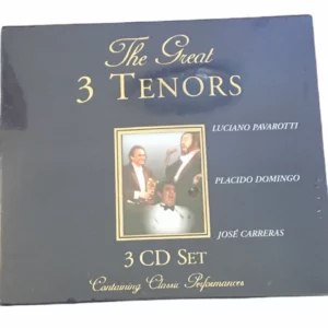 The Great 3 Tenors, Luciano Pavarotti, Placido Domingo & Jose Carreras