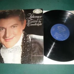 Liberace Plays Concert By Candlelight