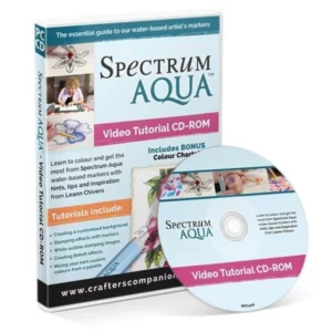 Crafters Companion Spectrum aqua Video Tutorial CD-ROM