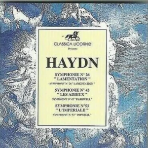 Haydn symphonies no.26 symphonies no. 45 and no.53