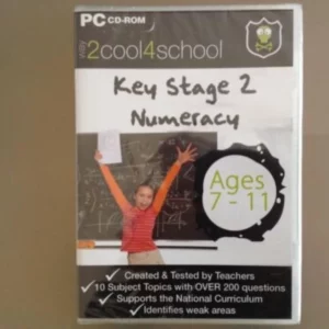 2COOL4SCHOOL KEY STAGE 2 NUMERACY PC CD