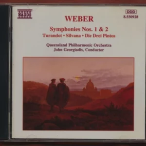 Weber - Symphonies Nos. 1 & 2 - Turandot - Silvana - Die Drei Pintos