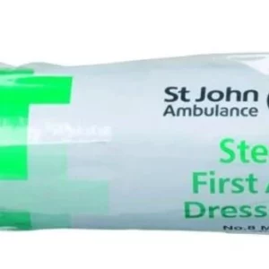 St John Ambulance Sterile First Aid Dressings (7.5 x 10 cm)