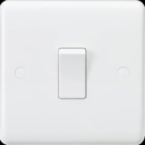 MLA CU1000 Curved Edge 10AX 1G 1-Way Switch