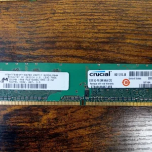 Memory 512mb,ddr2,667,cl5 1rx8 pc2-5300u, ct6464aa667.8fb