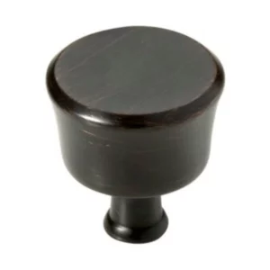 Cylander Cabinet Drawer Knob Oil Rubbed Bronze Finish