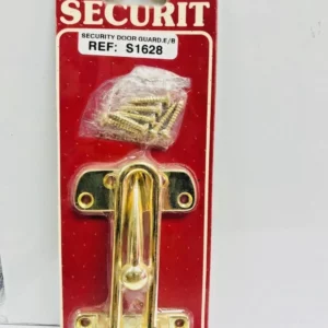 Brass Plated DOOR GUARD BOLT 110mm