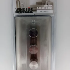 3 Gang 2 Way 250w Push Dimmer