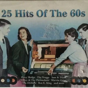25 Hits of the 60's (1960s, Sixties).