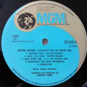 Doctor Zhivago (Original Sound Track Album)
