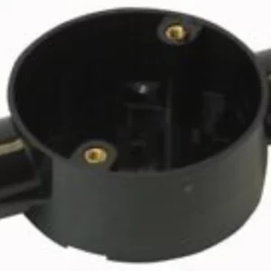 2-Way Through Box - 20mm System - Black