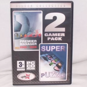 Silver Collection Double Pack: Premier Manager 2005-2006/Super Puzzle