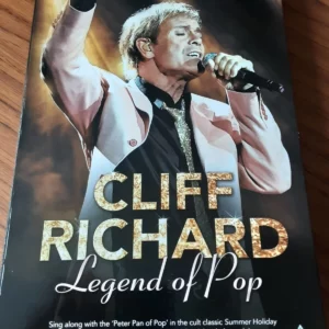 Cliff Richard Legend Of Pop DVD & Book Set