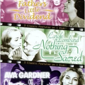 3 Leading Ladies Of The Silver Screen - Vol. 1 - Father's Little Dividend / Nothing Sacred / Ghosts On The Loose