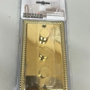 Windsor Habit WHG43 3 Gang 2 way 250w push dimmer , 05NDJ