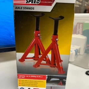 Ultimate Speed 2t Axle Stand Set 2 Tonnes Atest TUV Fold Able Germany 2020