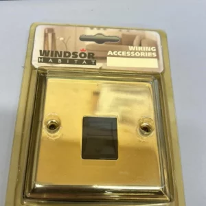 Windsor Habitat WVTM 1 Gang telephone socket (Master), 05NDJ