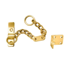 Carlisle Brass AA75 Heavy door chain Polished Brass 207 mm