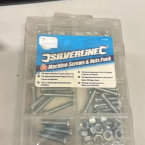 Silverline Machine Screws & Nuts pack