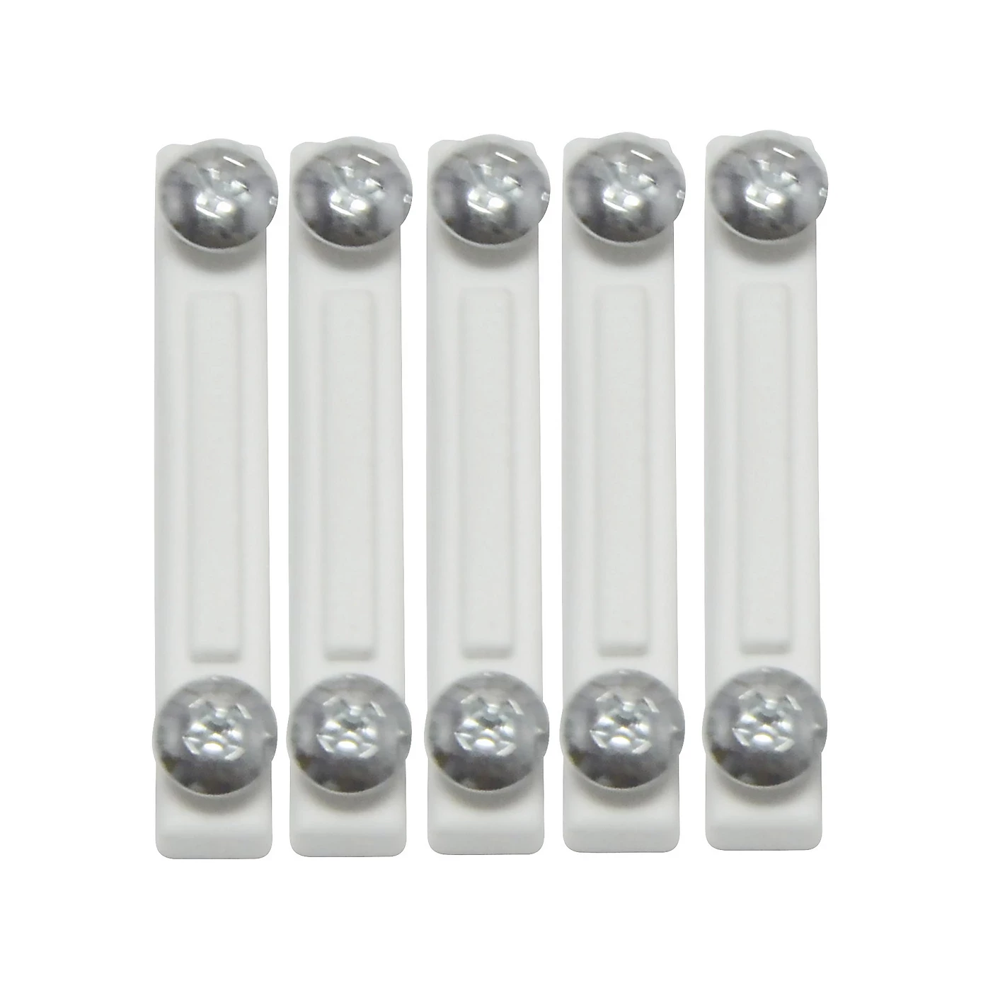 White Plastic Pole connector, (L)49mm