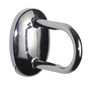 Colorail Chrome effect Die-cast metal Rail centre bracket (L)53mm (Dia)25mm